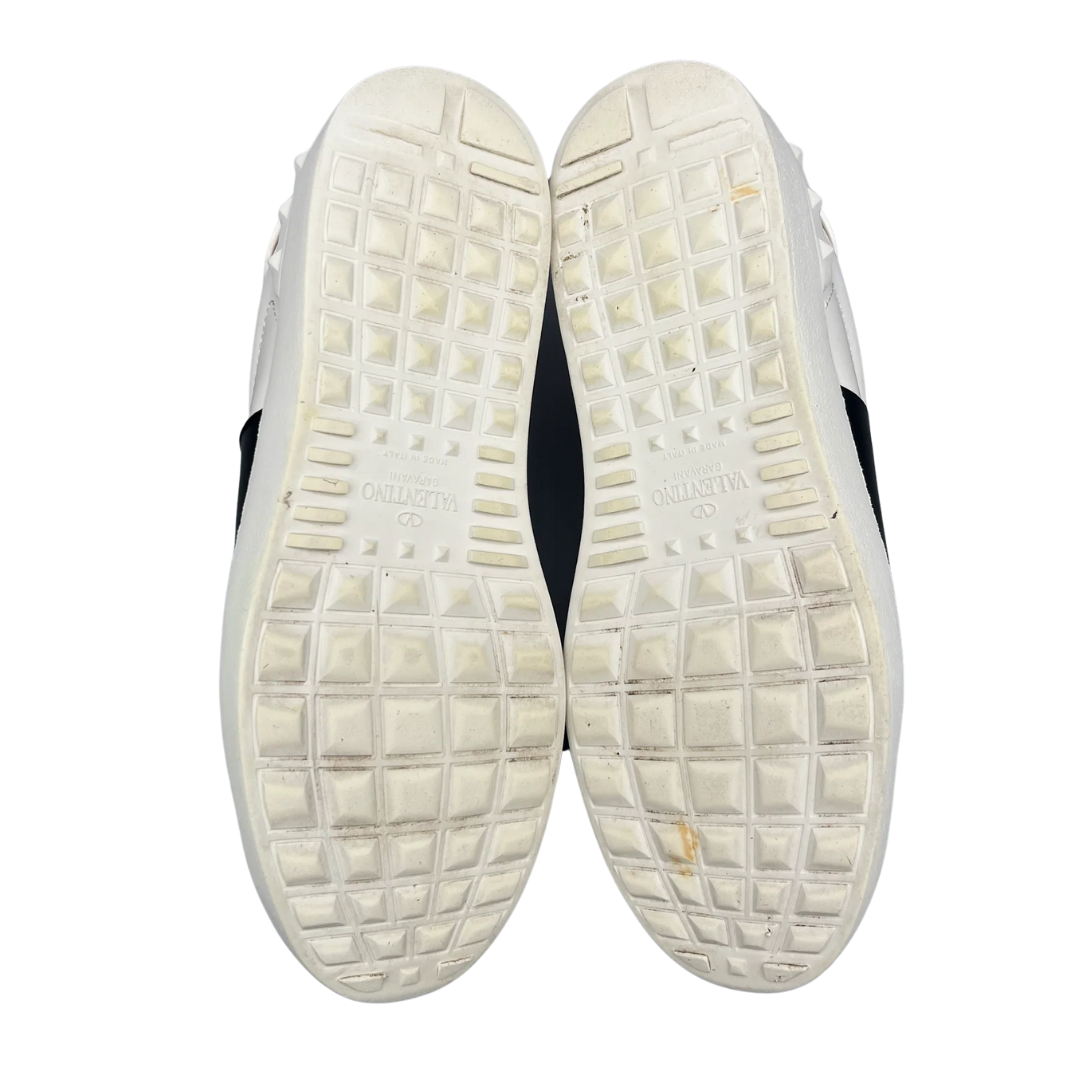 Valentino Garavani Open Sneakers (White Black)