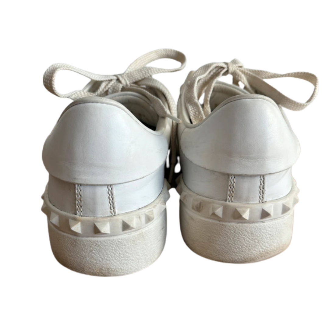 Valentino Garavani Open Sneakers (White Gold) (Women's)