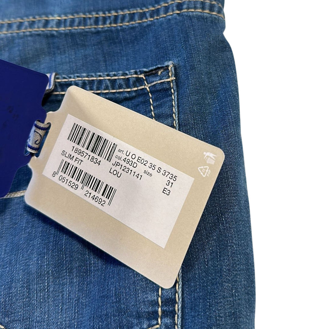 Jacob Cohën Lou Bermuda Shorts (Navy) (New)