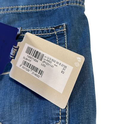 Jacob Cohën Lou Bermuda Shorts (Navy) (New)