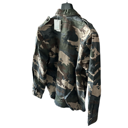 Zadig & Voltaire Camo Overshirt Jacket (Earth) (New)