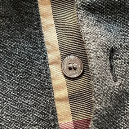 Burberry Polo Shirt (Dark Grey)