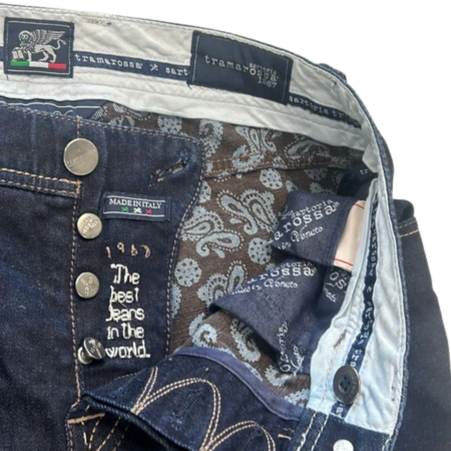 Tramarossa Leonardo Slim Fit Jeans (Navy)