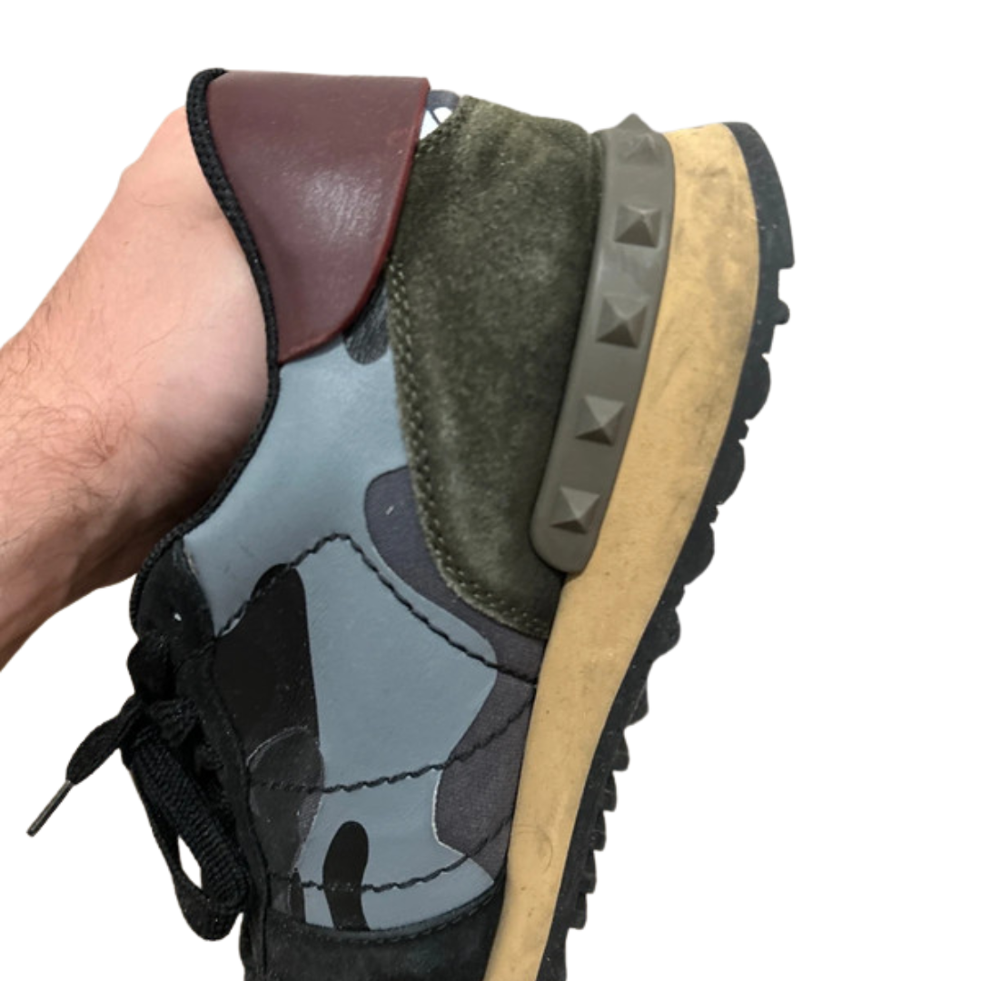 Valentino Garavani Rockrunner Sneakers (Black Camo)