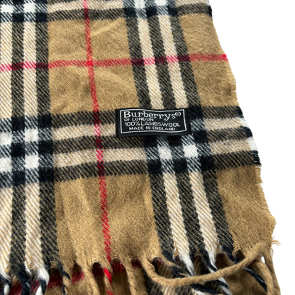 Burberry Scarf (Beige) (Vintage)