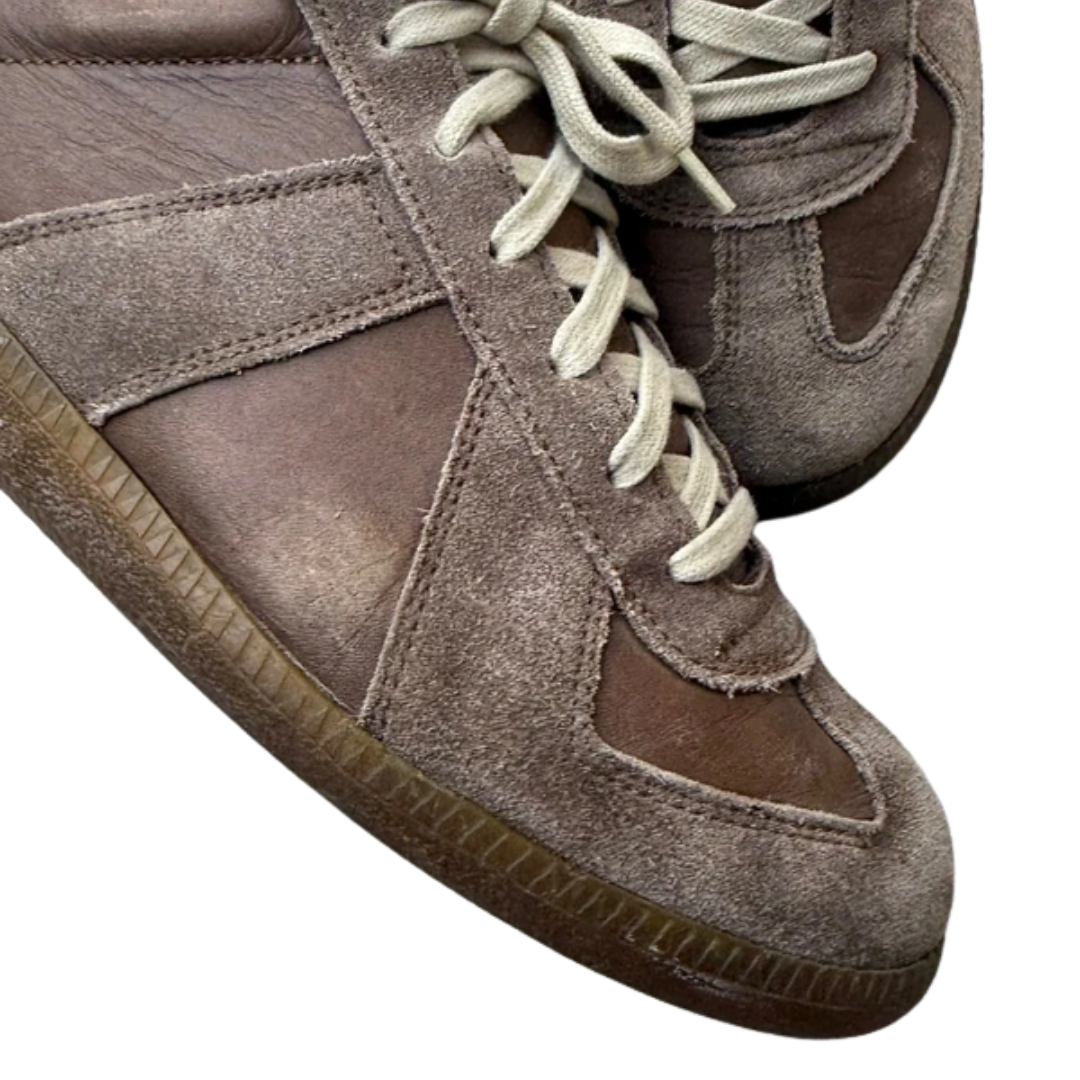 Maison Margiela Gat Sneakers (White &amp; Grey)