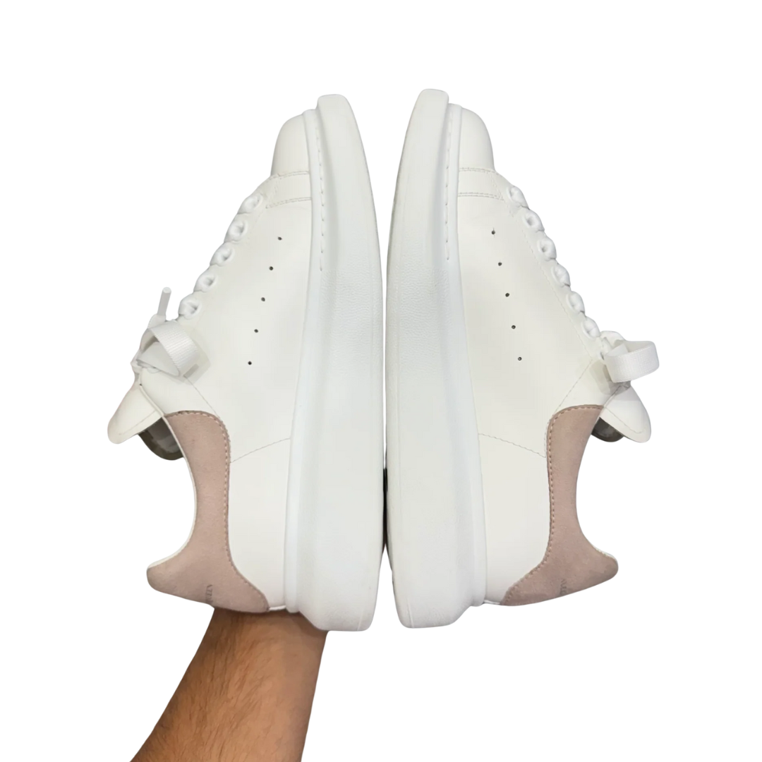 Alexander Mcqueen Sneakers (White Pink) (Women's)