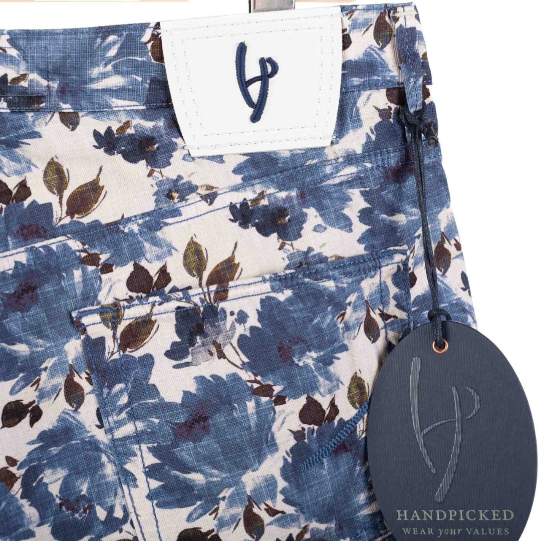 Handpicked Bermuda Shorts (Floral Print) (New)