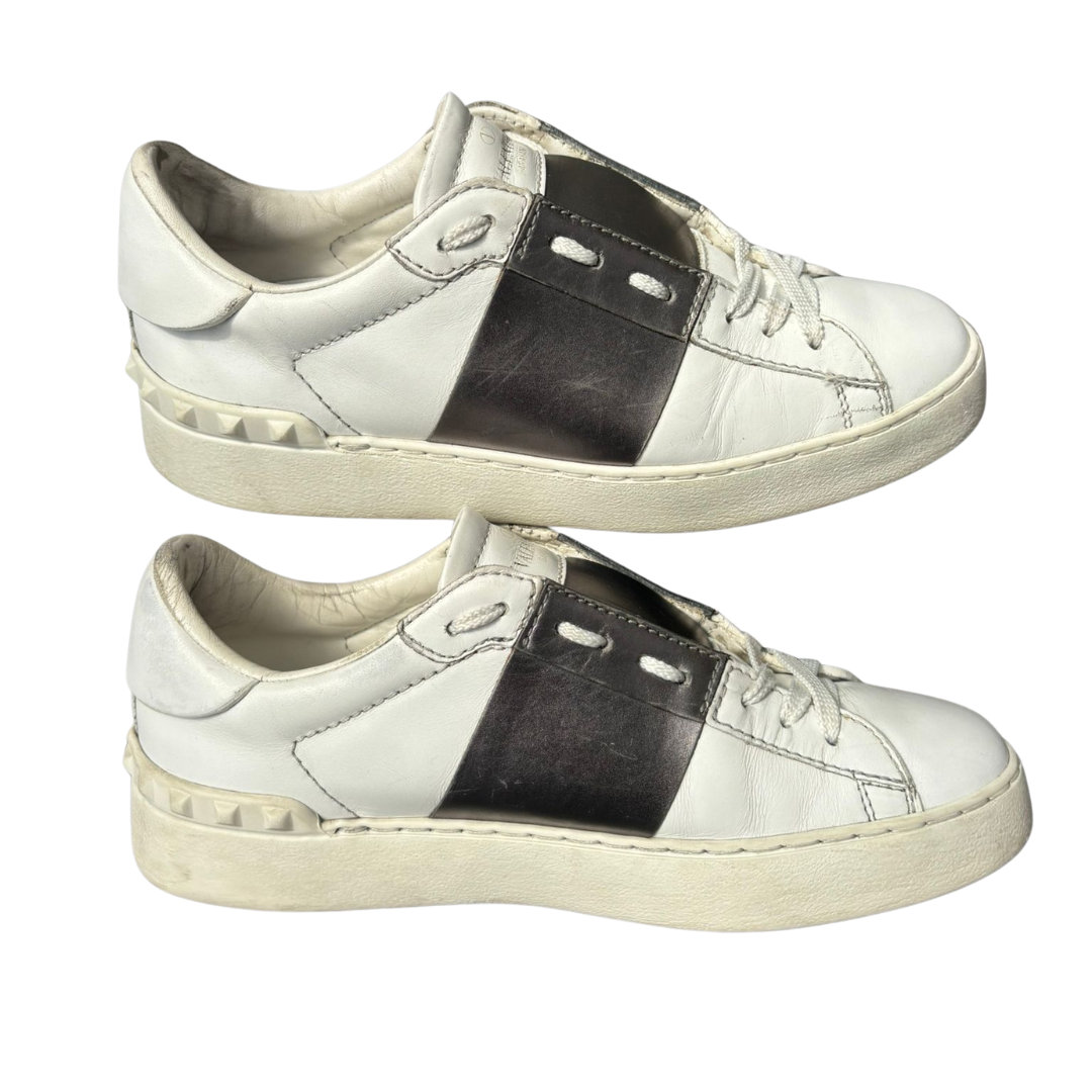 Valentino Garavani Open Sneakers (White Bronze) (Women's)