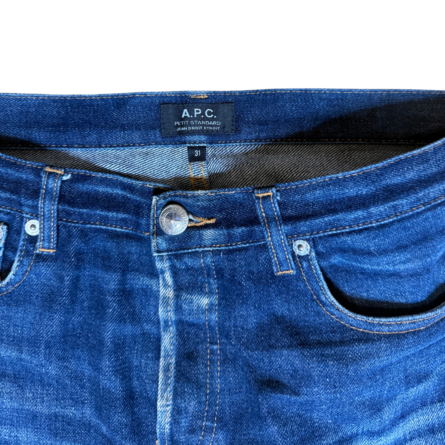 APC Petit Standard Dry Selvage Jeans (Navy)