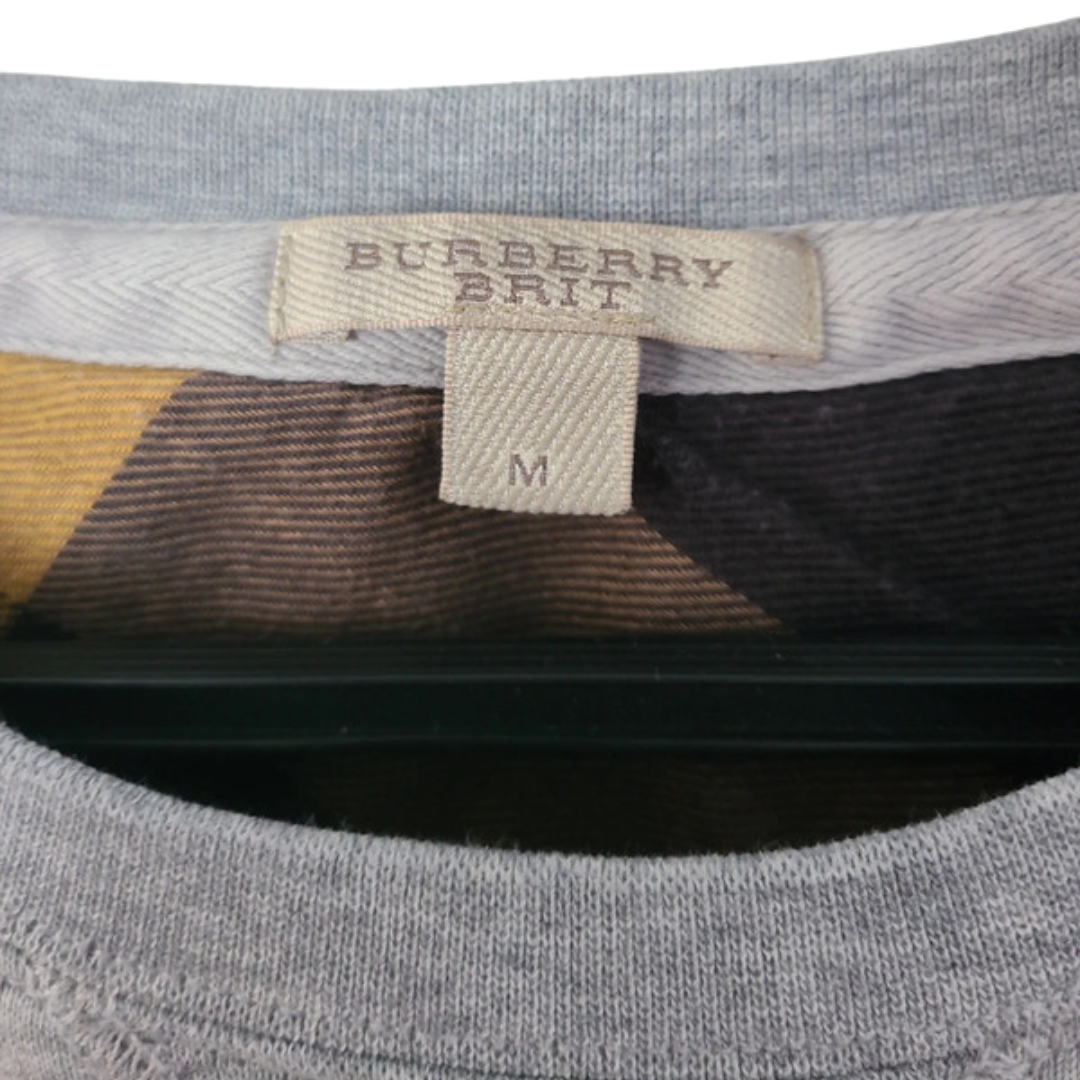 Burberry Crewneck Sweater (Grey)