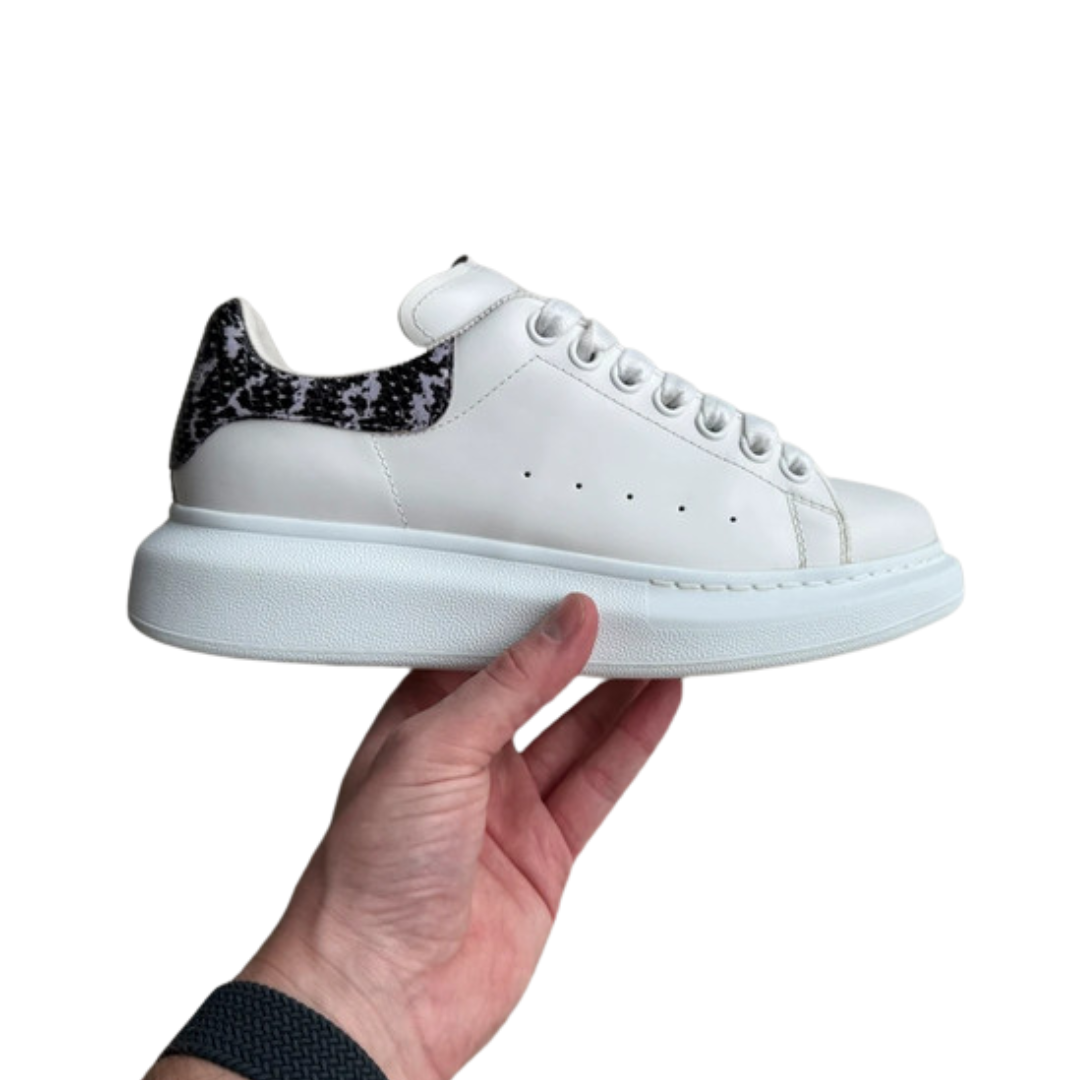 Alexander Mcqueen Sneakers (Python Print Heel) (Womens)