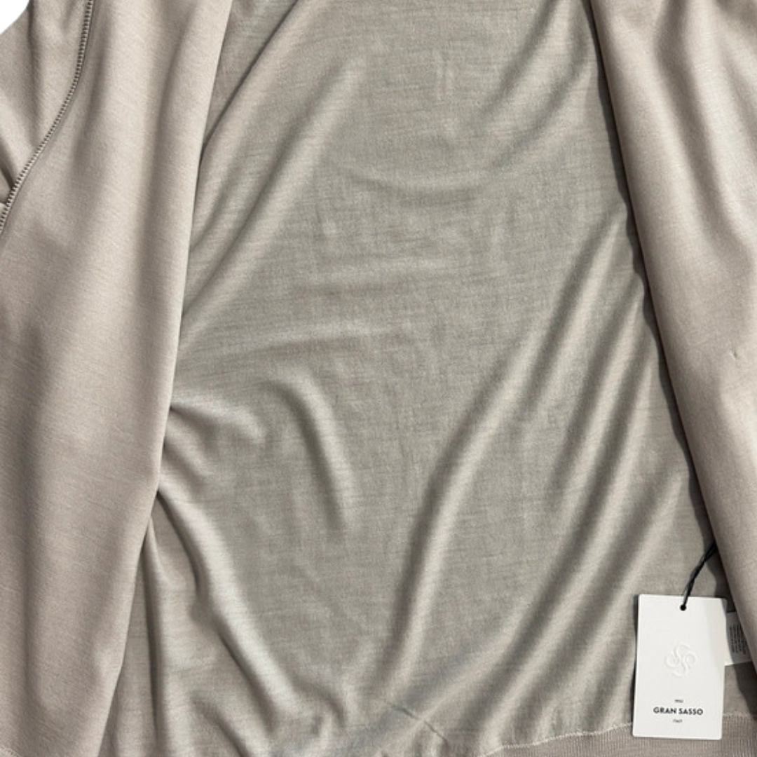 Gran Sasso Cardigan Zip Jacket (Beige) (New)