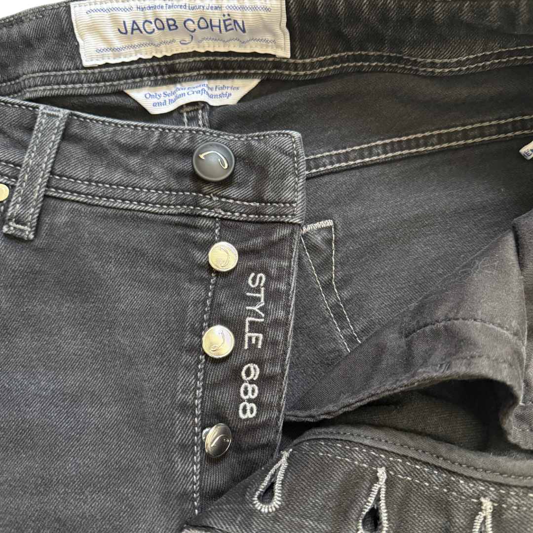 Jacob Cohën 688 Slim fit Jeans (Black)