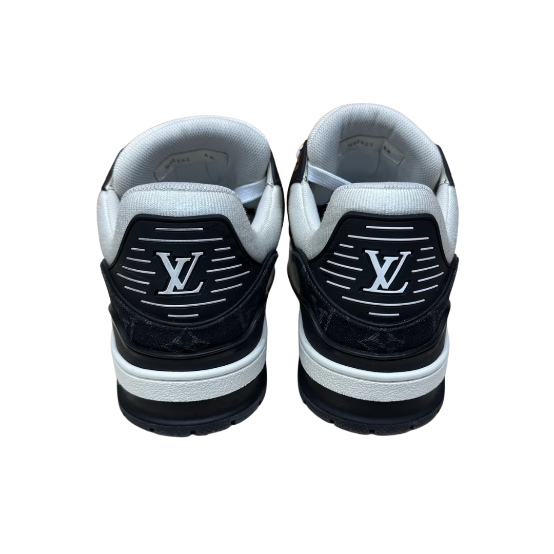 Louis Vuitton Trainer Sneakers (White Black)