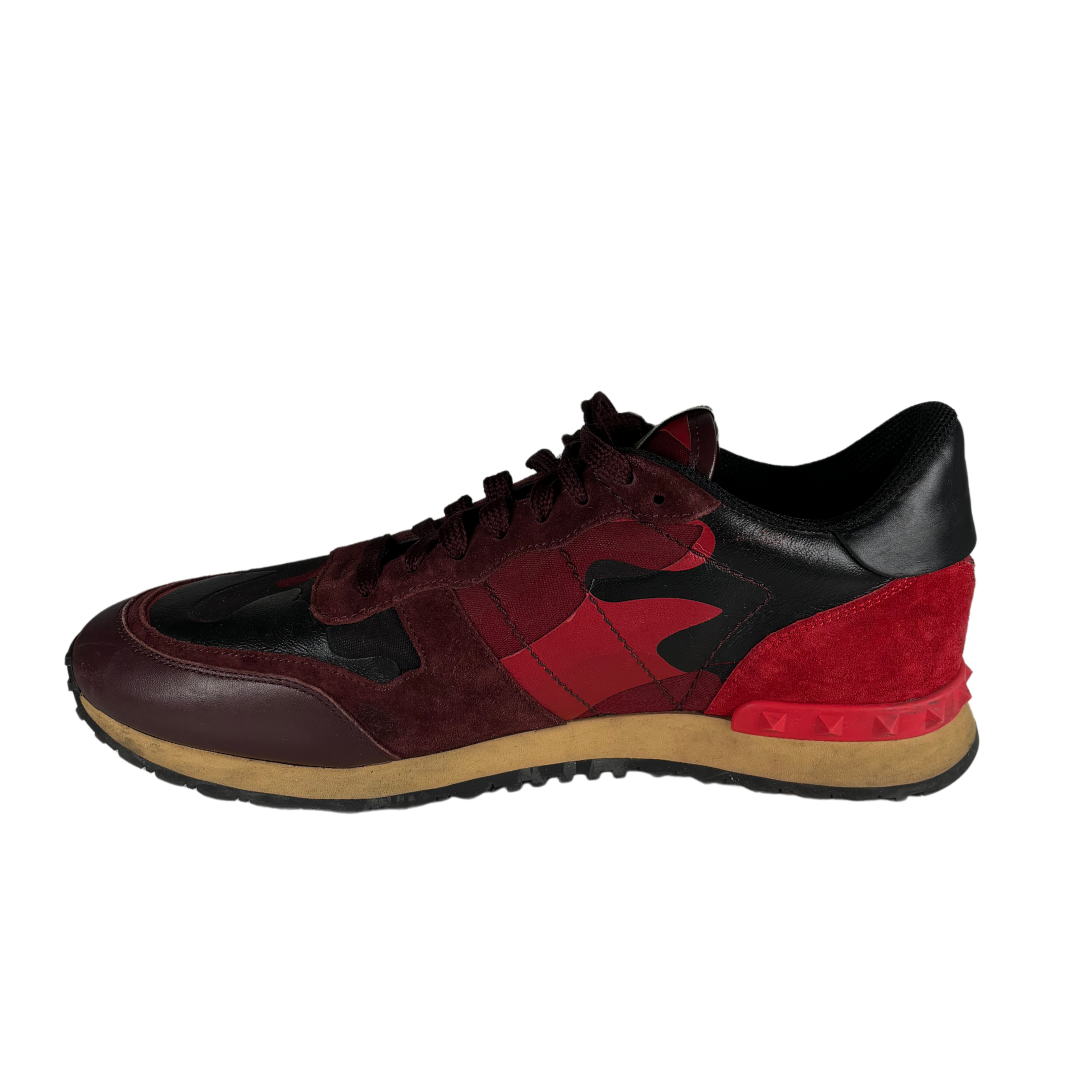 Valentino Garavani Rockrunner Sneakers (Red)