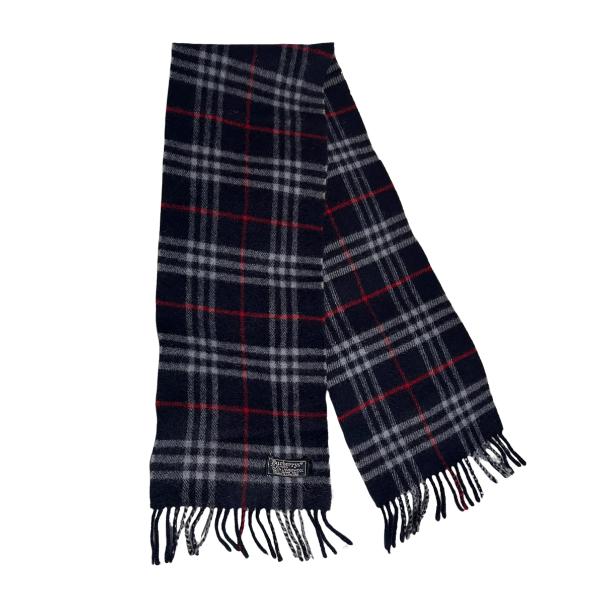 Burberry Vintage Scarf (Navy)