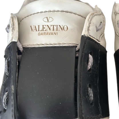 Valentino Garavani Open Sneakers (White Black)