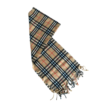 Burberry Scarf (Beige) (Vintage)