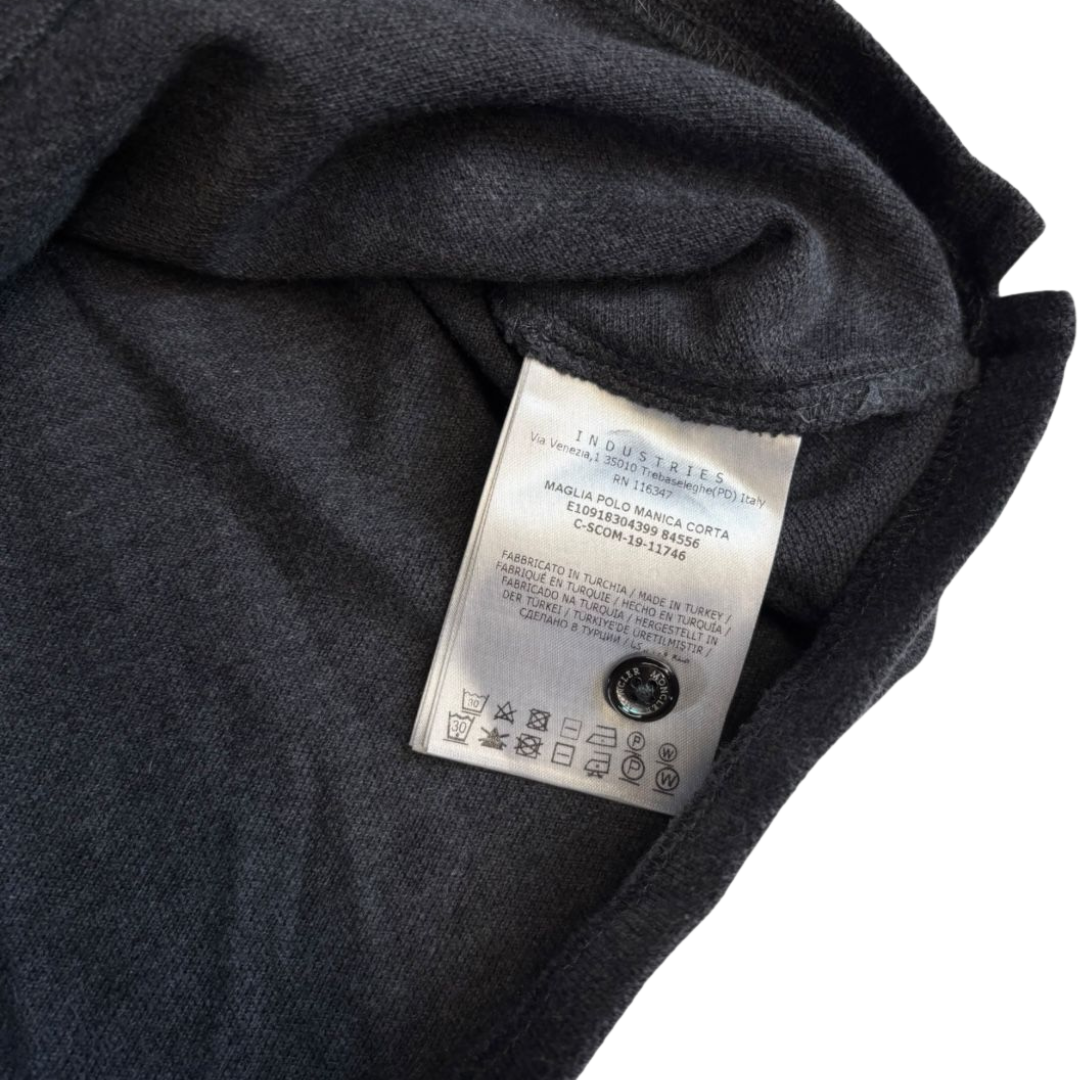 Moncler Maglia Polo Shirt (Dark Grey)