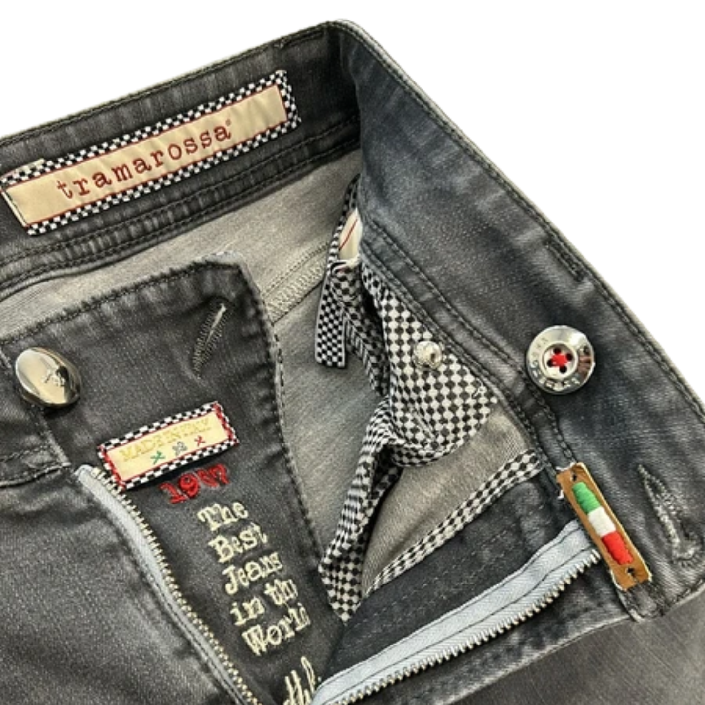 Tramarossa Leonardo Slim Fit Jeans (Gray)