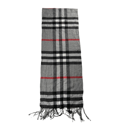 Burberry Scarf (Grey) (Vintage)