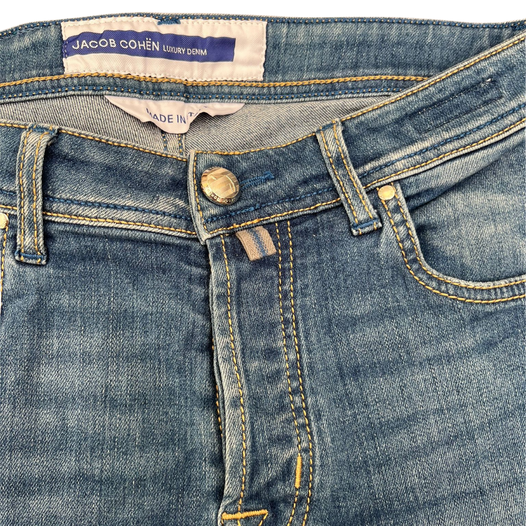 Jacob Cohën Bard Slim fit Jeans (Navy Blue)