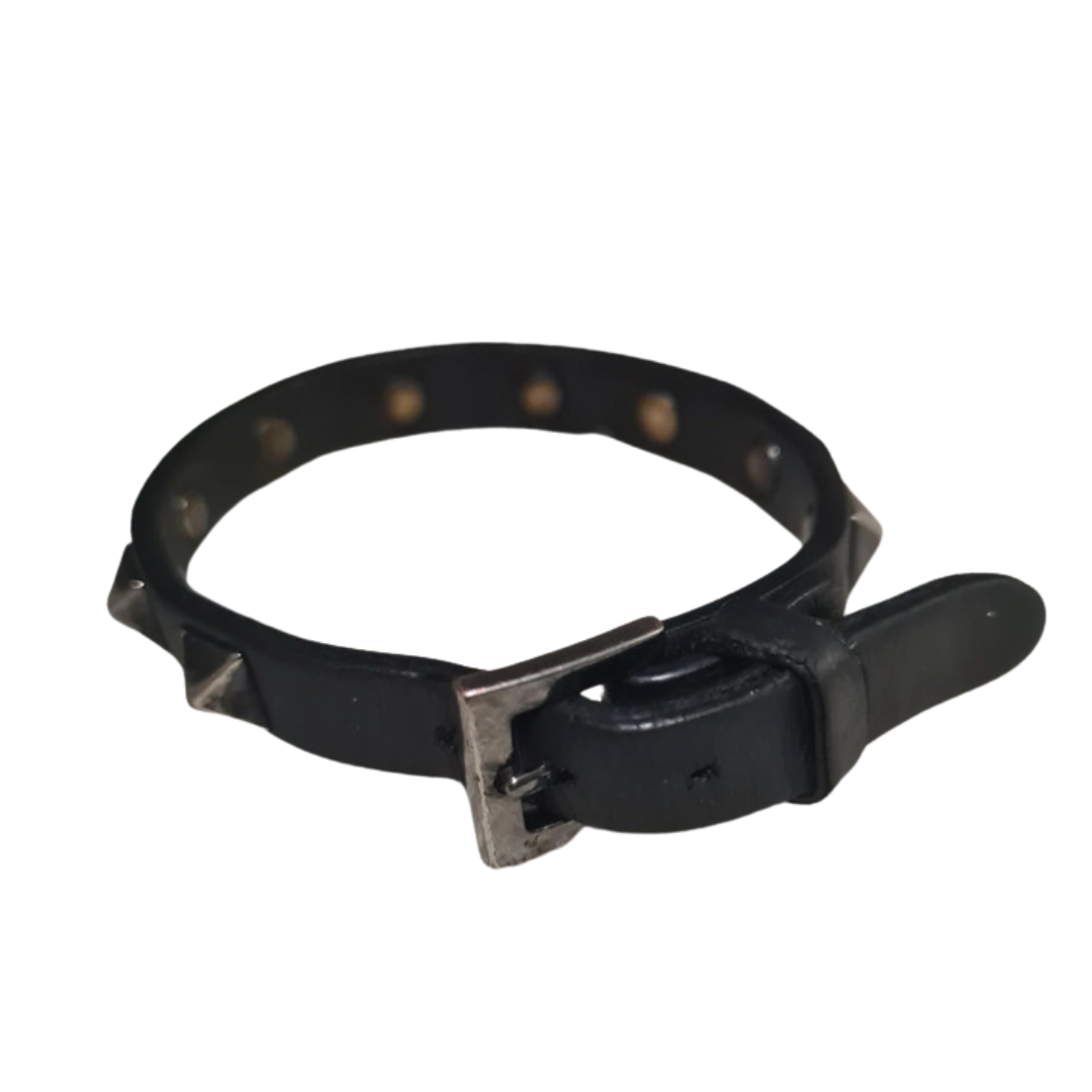 Valentino Garavani Rockstud Bracelet (Dark Grey)