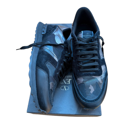 Valentino Garavani Rockrunner Sneakers (Black)