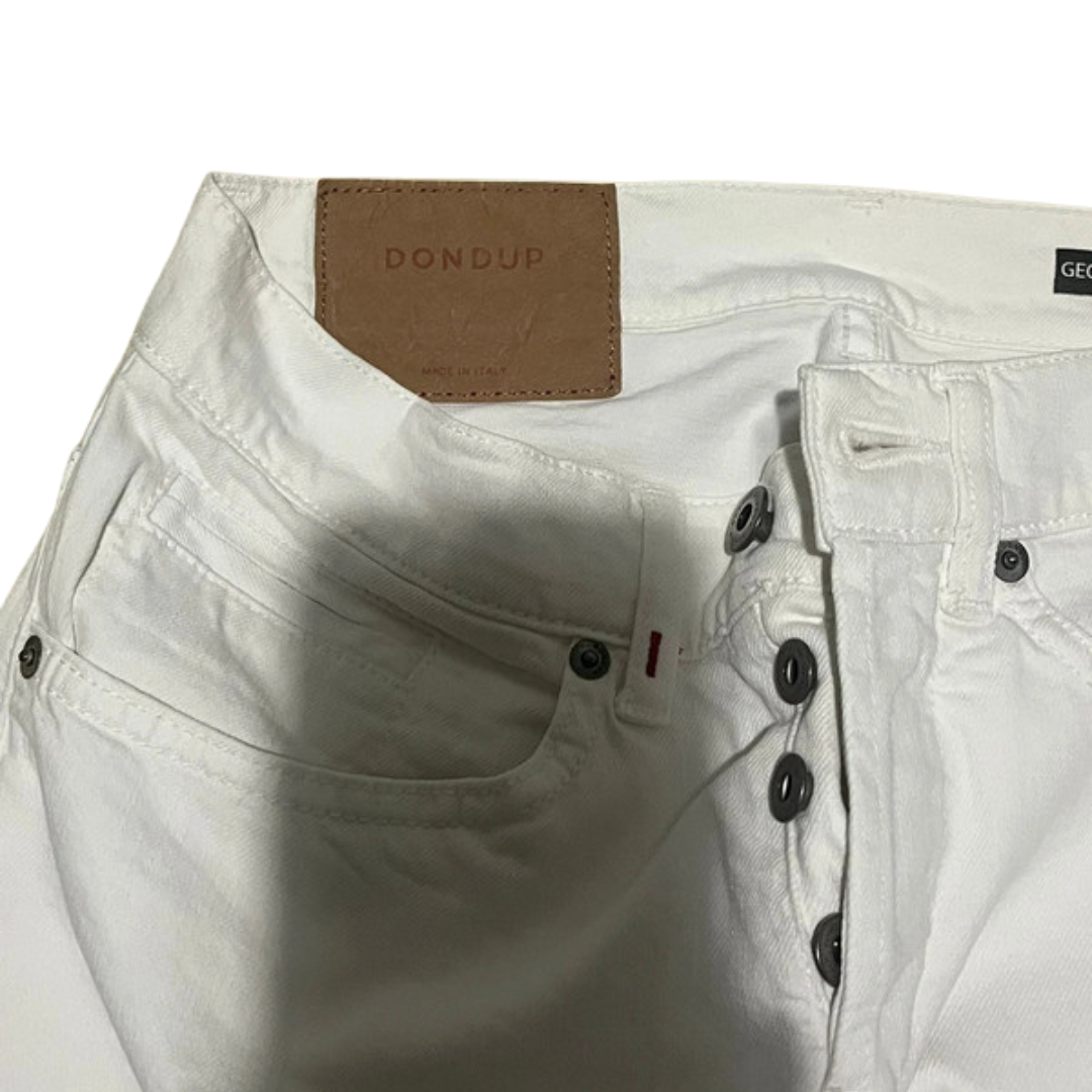 Dondup George Skinny Fit Jeans (White)