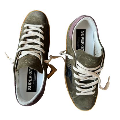 Golden Goose Superstar Sneakers (Camo) (New) (Womens)