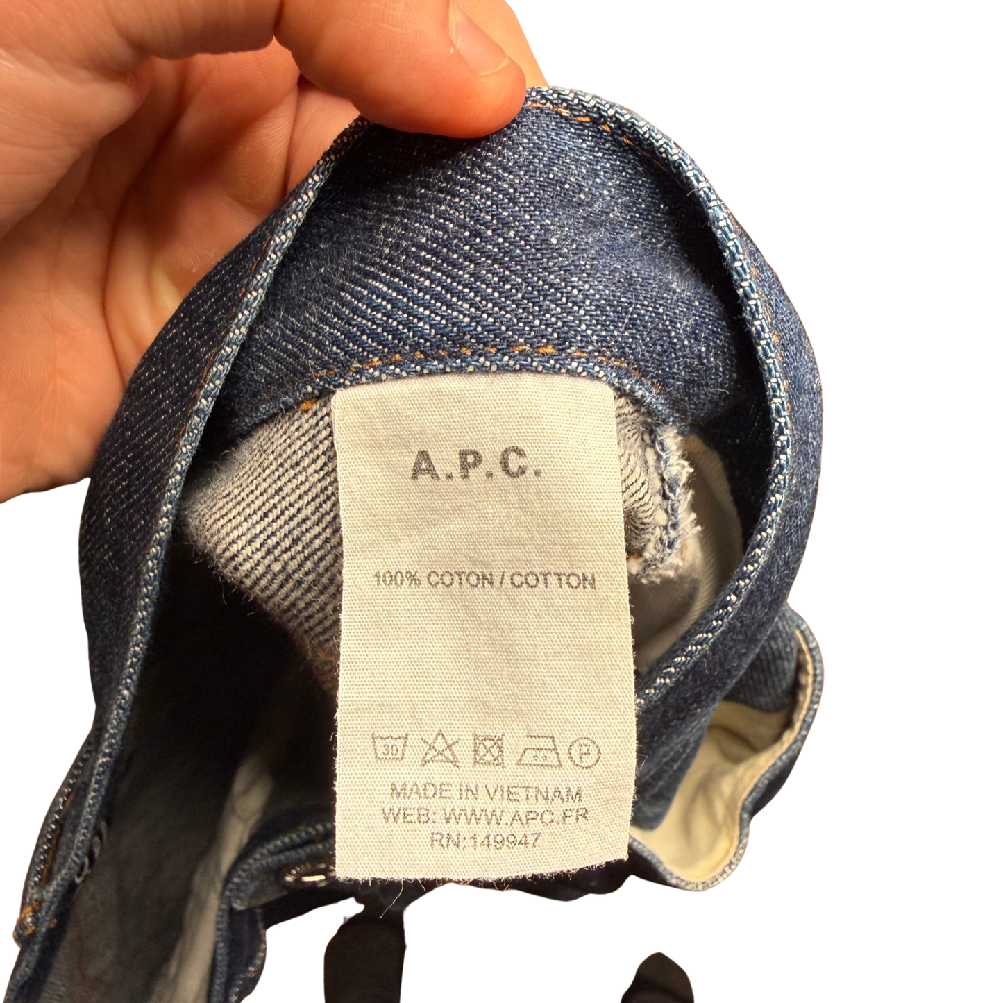 APC Petit Standard Dry Selvage Jeans (Navy)