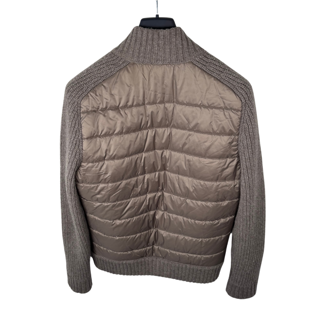Gran Sasso Down Cardigan Jacket (Grey)