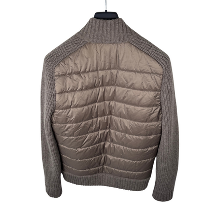 Gran Sasso Down Cardigan Jacket (Grey)