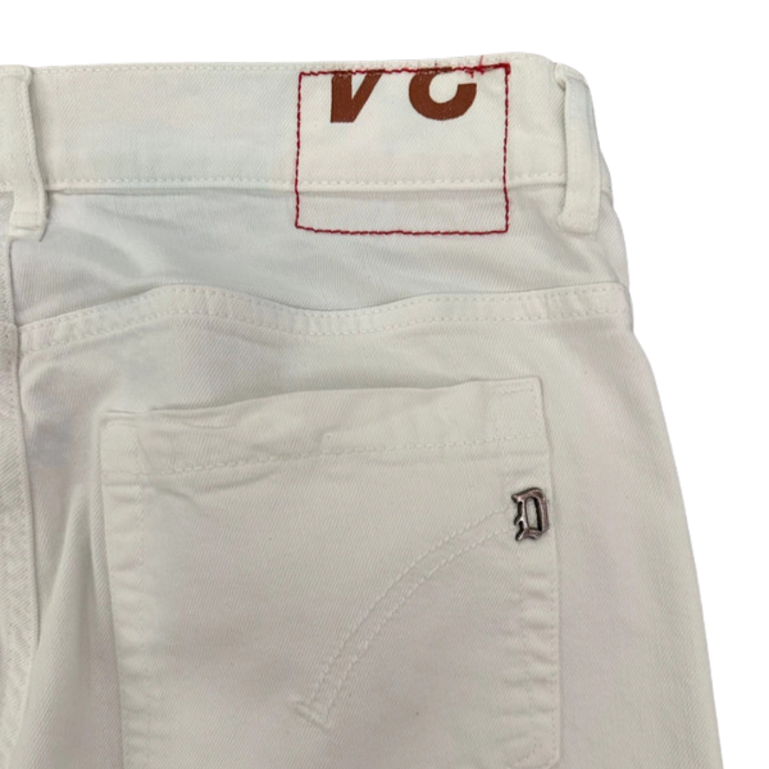 Dondup George Skinny Fit Jeans (White)