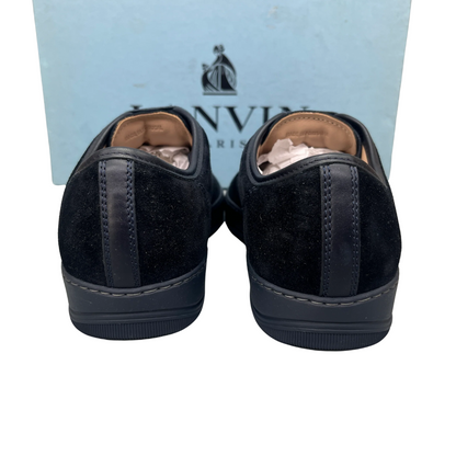 Lanvin Cap Toe Sneakers (Navy)