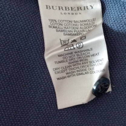 Burberry Polo Shirt (Navy)