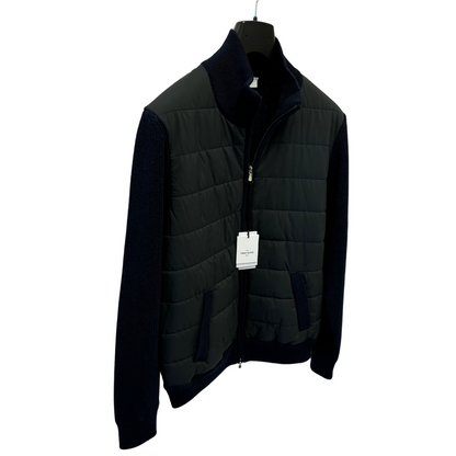 Gran Sasso Padded Cardigan (Navy) (New)