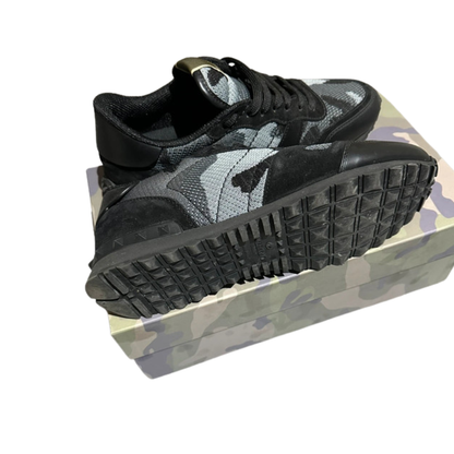 Valentino Garavani Rockrunner Sneakers (Black)