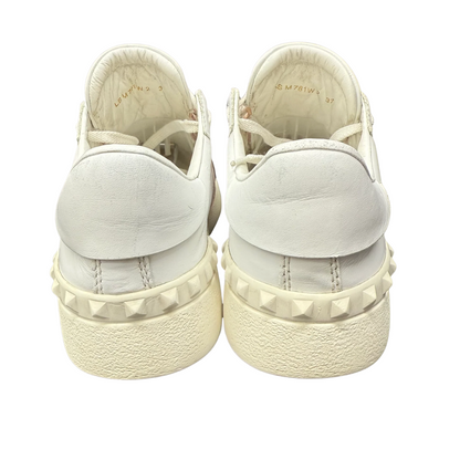 Valentino Garavani Open Sneakers (White Pink) (Womens)