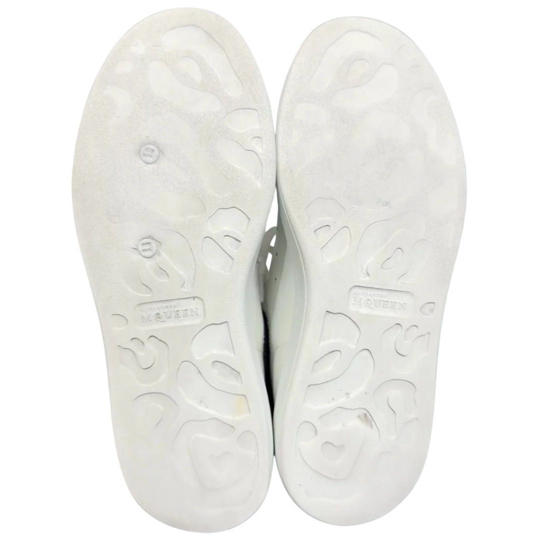 Alexander Mcqueen Sneakers (White Black) (Womens)