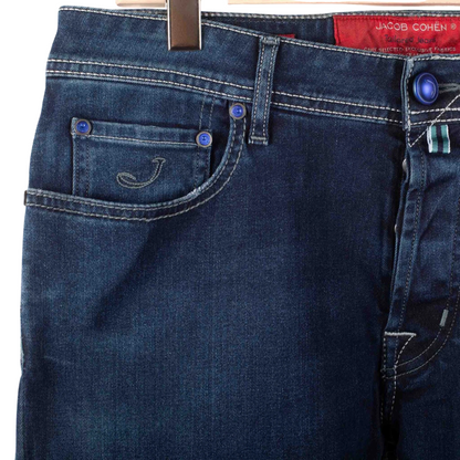 Jacob Cohën 688 Slim Fit Jeans (Navy) (New)