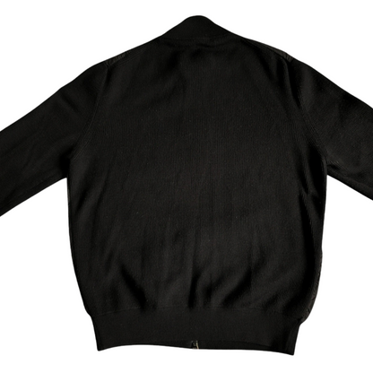 Moncler Maglia Tricot Cardigan Jacket (Black)