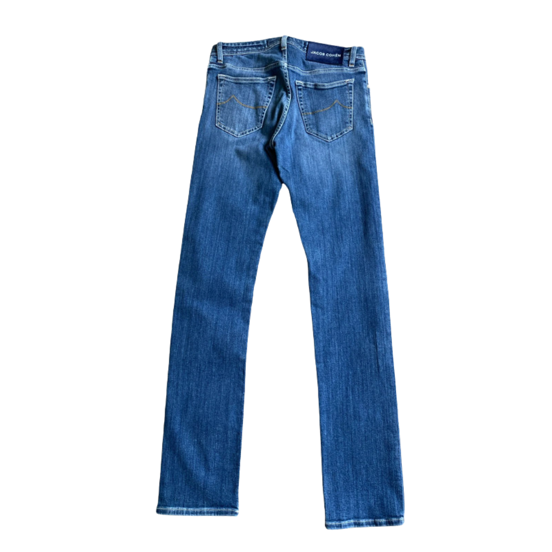 Jacob Cohën Bard Slim Fit Jeans (Navy)