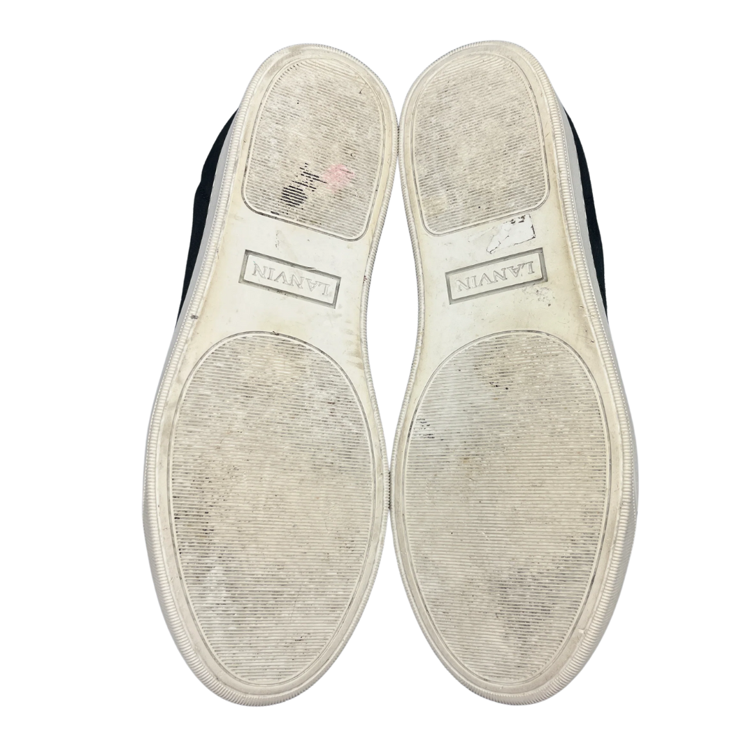 Lanvin Cap Toe Sneakers (Black)
