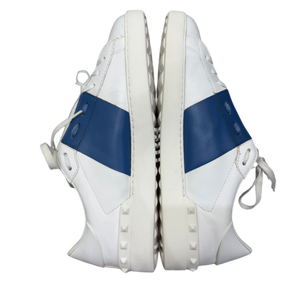 Valentino Garavani Open Sneakers (White Blue)