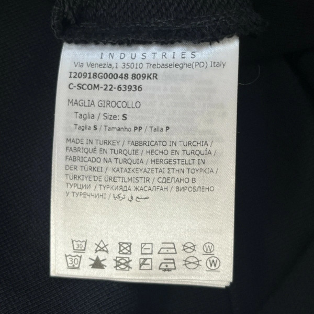 Moncler Logo patch Sweatshirt (Navy) (New)