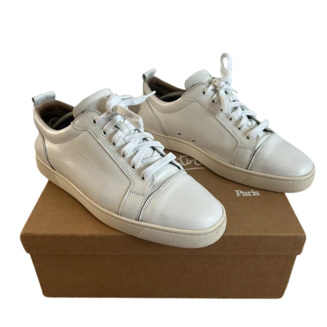 Christian Louboutin Louis Junior Sneakers (White)