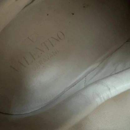 Valentino Garavani Open Sneakers (White Gold) (Women's)