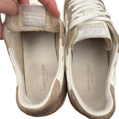 Golden Goose Ballstar Limited Edition Sneakers (White Brown)